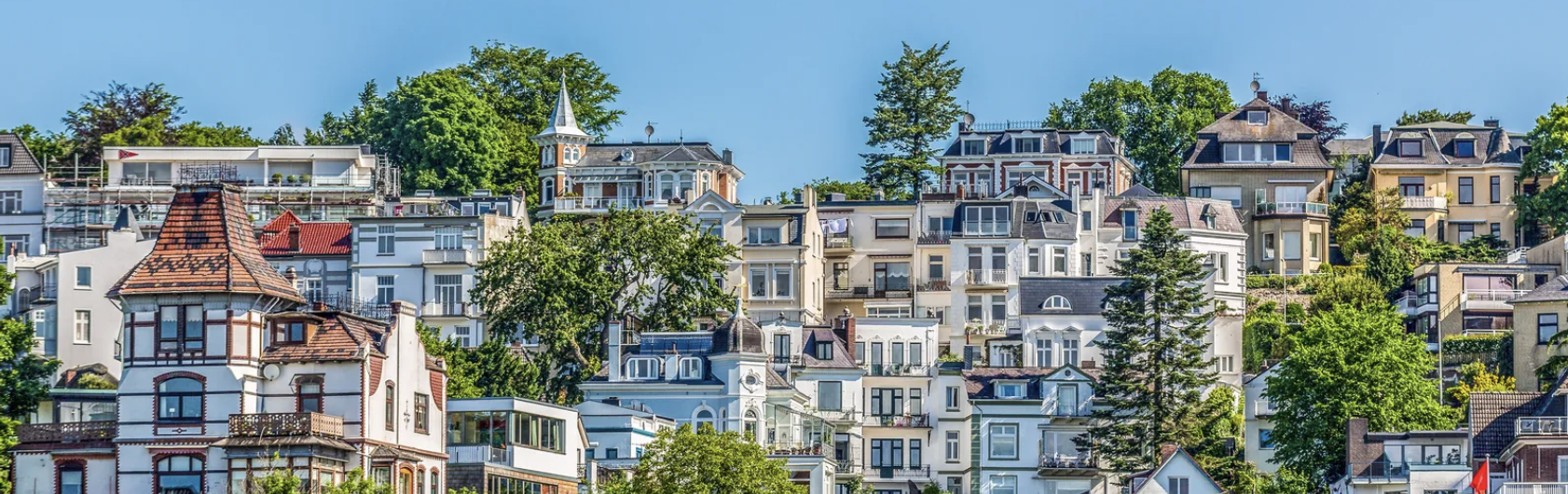 Villem im Hamburger Nobelviertel Blankenese (Symbolbild) Quelle: Getty Images © ThomasFluegge